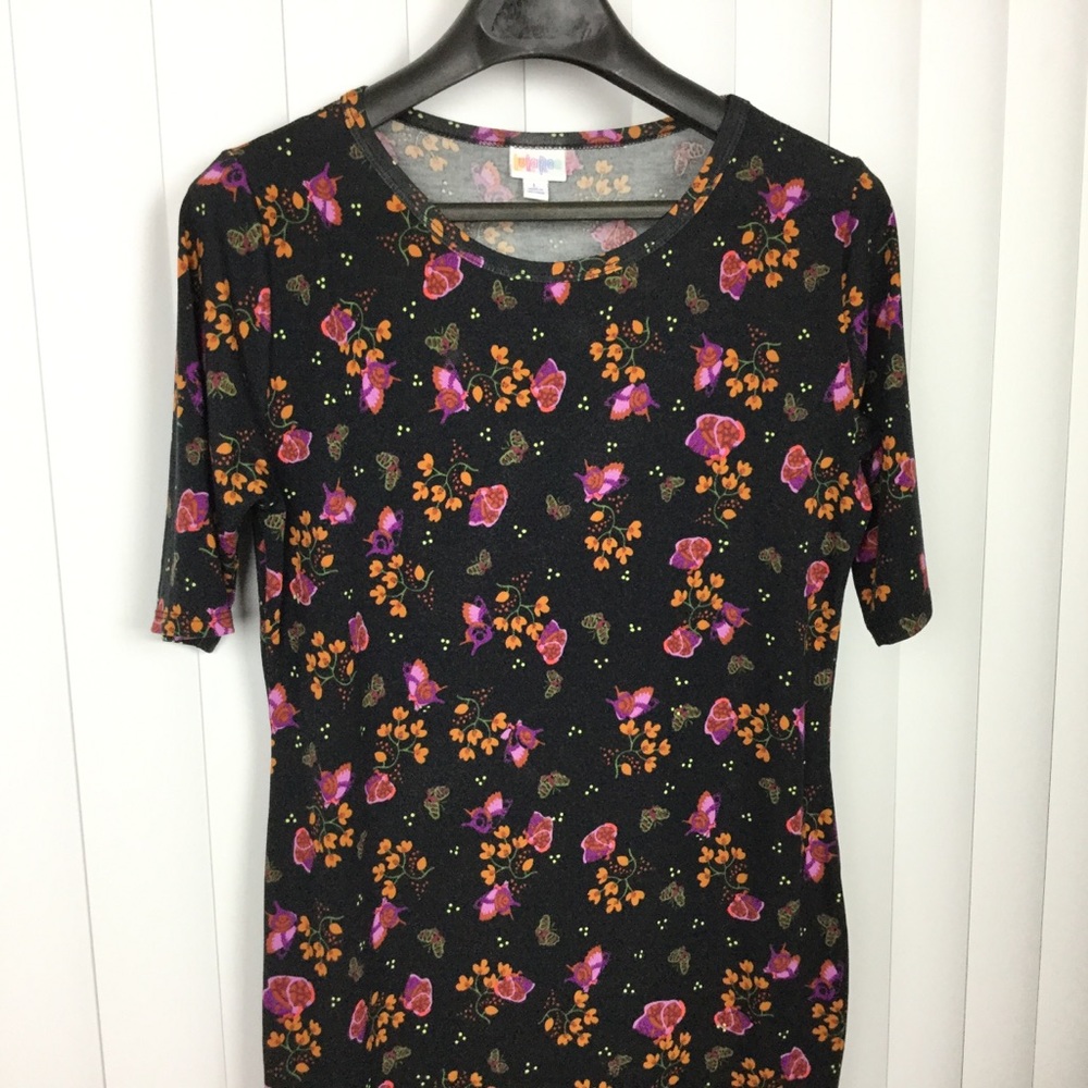 3/$20 LulaRoe | Julia floral print dress - Picture 2 of 8